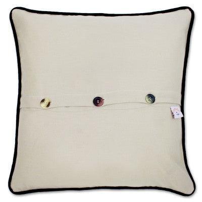 Sonoma County, CA Hand-Embroidered Pillow