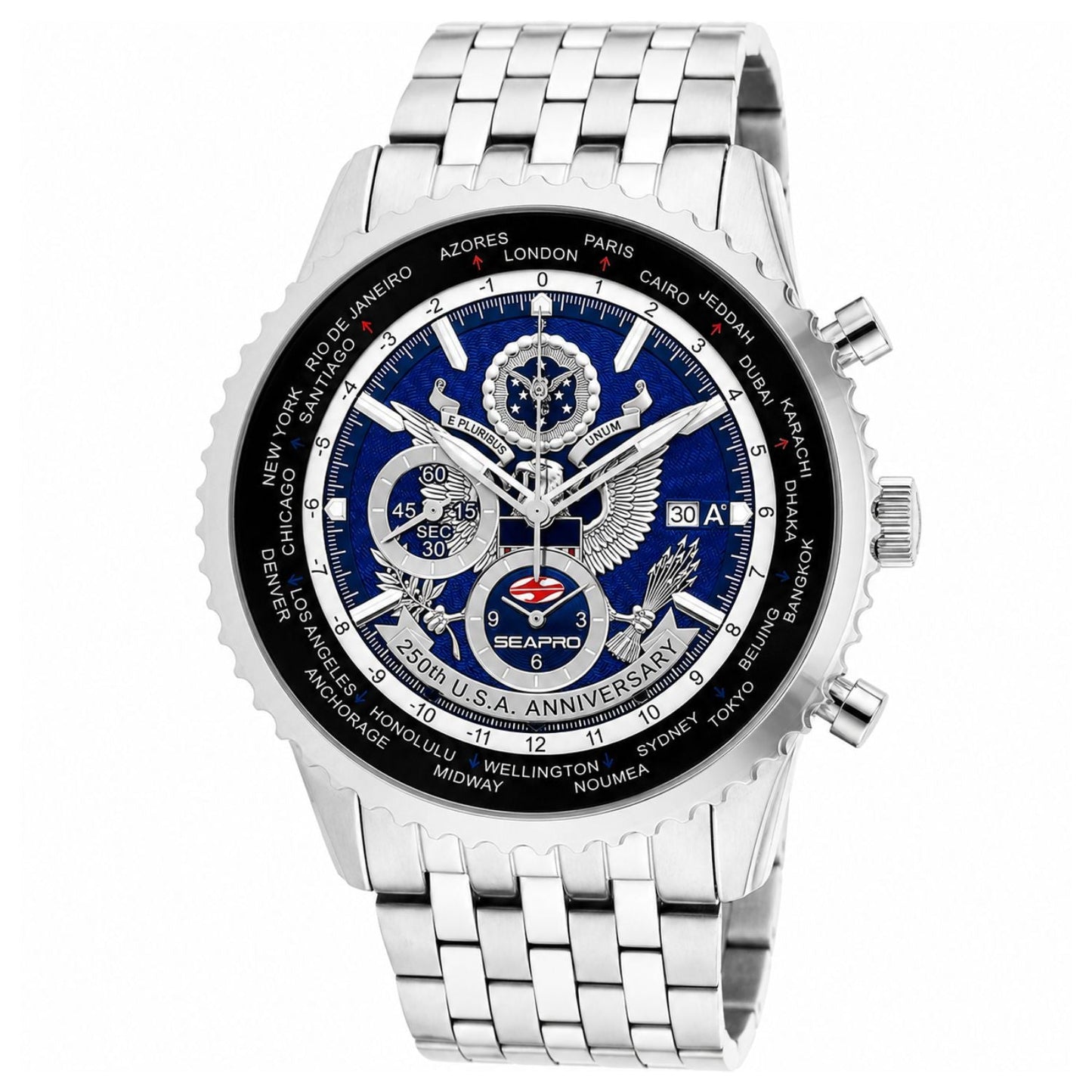 Seapro Men's 250th Anniversary Meridian Limited Edition Timepiece