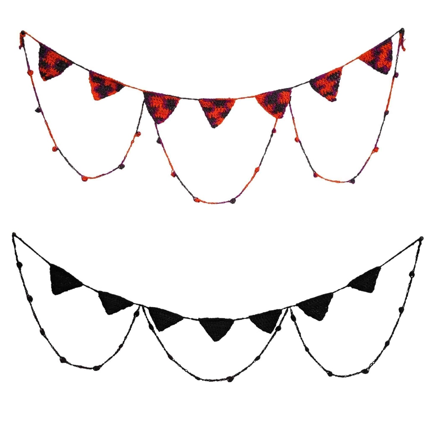 Spooky Chic Halloween Bunting Crochet Kit