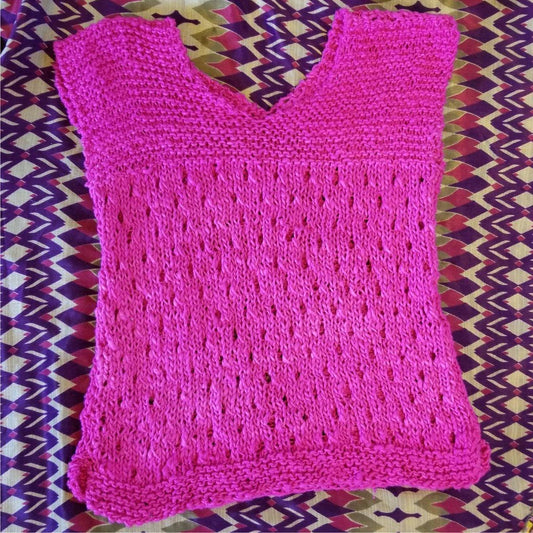 Spring Fling Tee Knitting Pattern