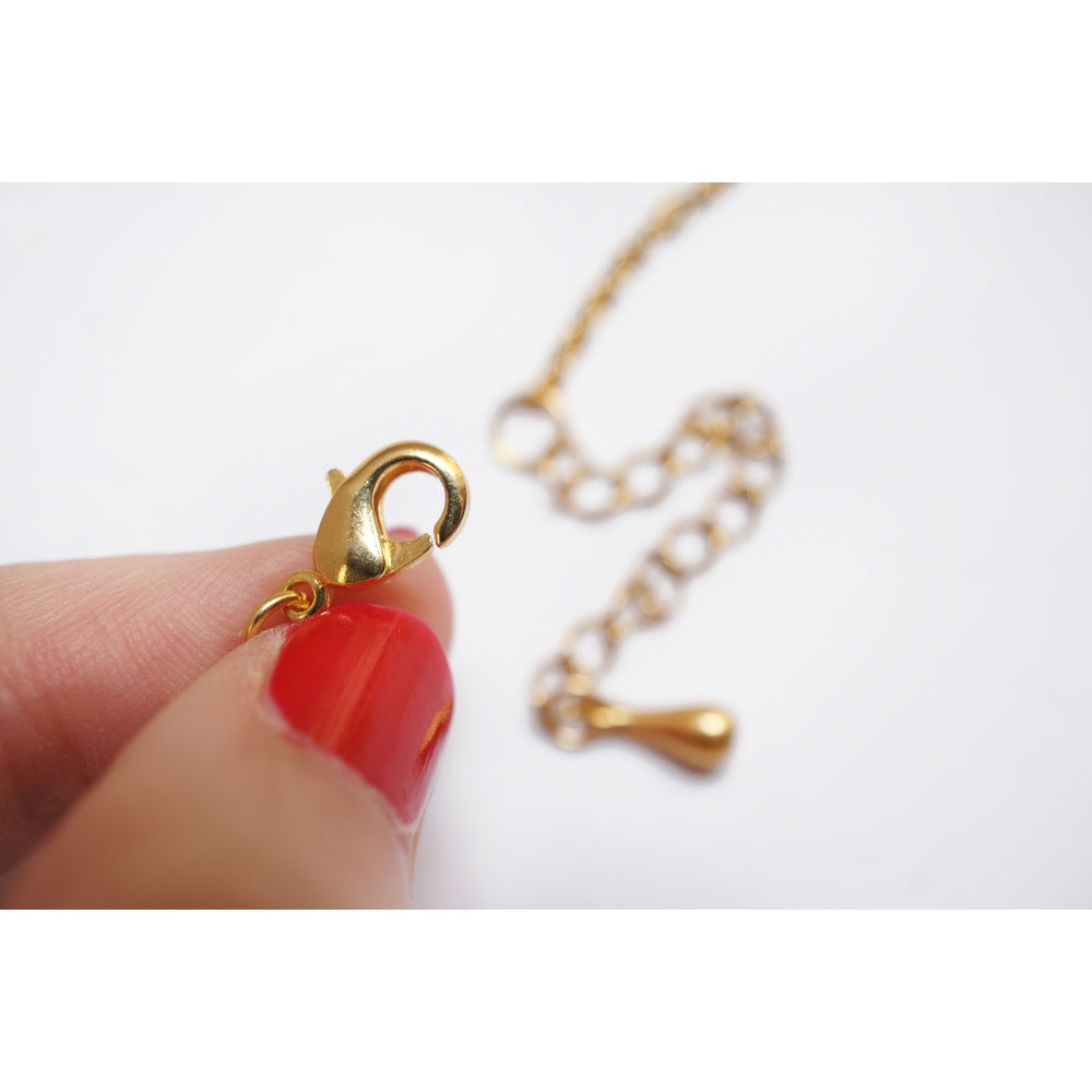 Squirrel with Mushrooms Necklace by Laliblue