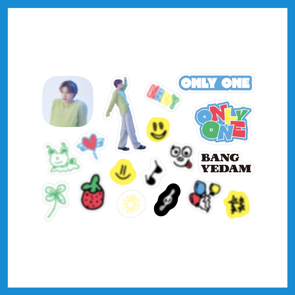 Bangyedam - Only One 1st Mini Album Pop Up Official MD Sticker Pack