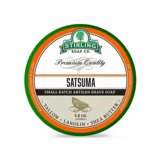 Stirling Soap Co. Satsuma Shaving Collection