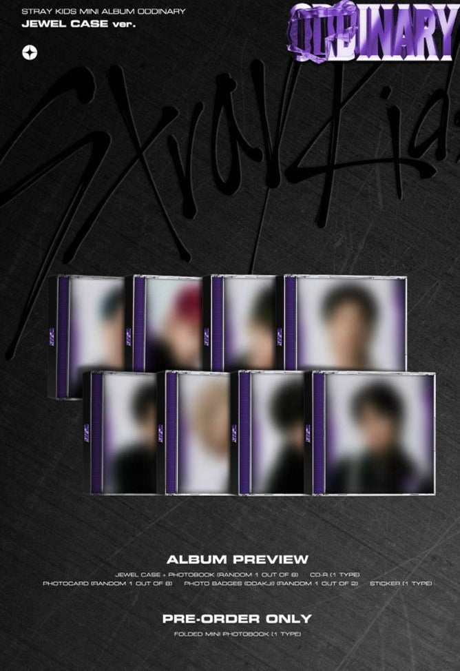 Stray Kids - Mini Album Oddinary (Jewel Case Ver)