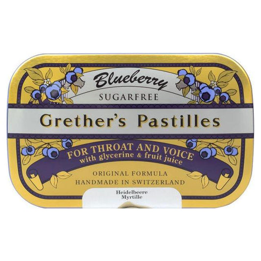 Grether's: Blueberry Pastilles Sugarfree, 3.75 oz