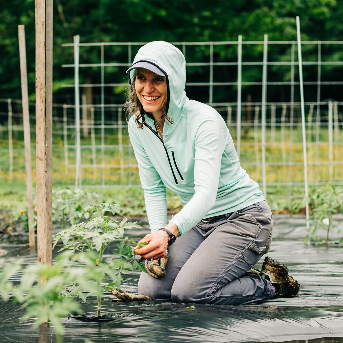 Women's 1/4 Zip Merino Sun Hoodie - Microweight - Osadia Concept Store