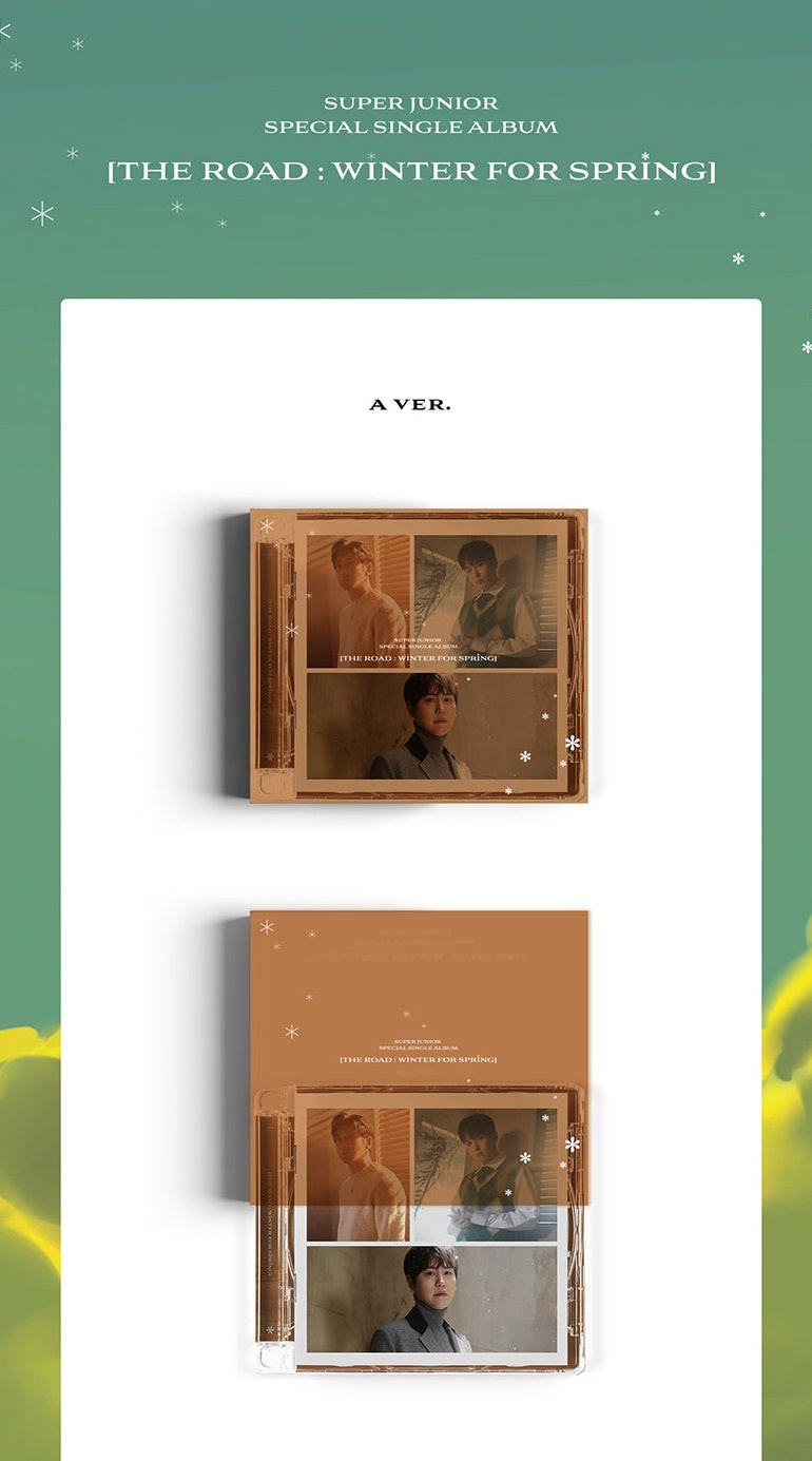 Super Junior - Special Single Album The Road Winter For Spring (Limited)