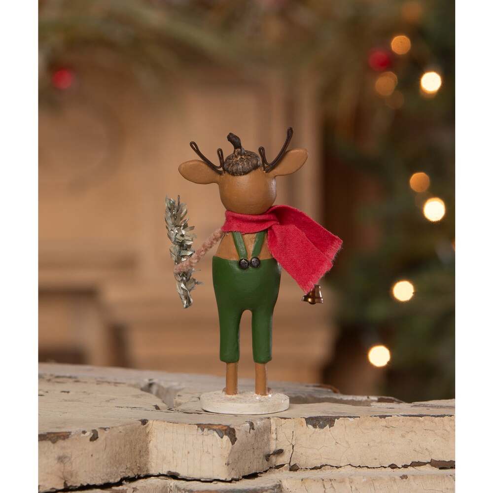 Sweet Reindeer in Suspenders by Bethany Lowe Designs