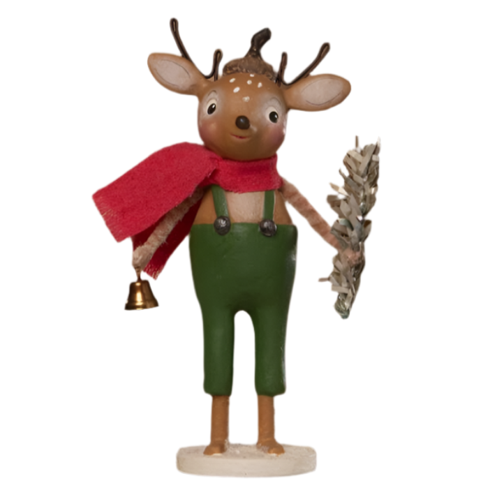 Sweet Reindeer in Suspenders by Bethany Lowe Designs