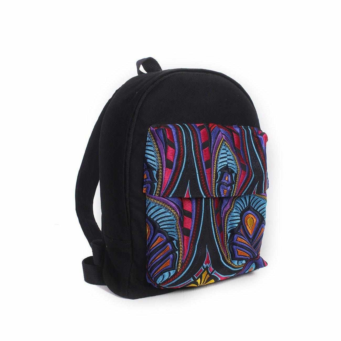 Tahj Embroidered Backpack - Thailand