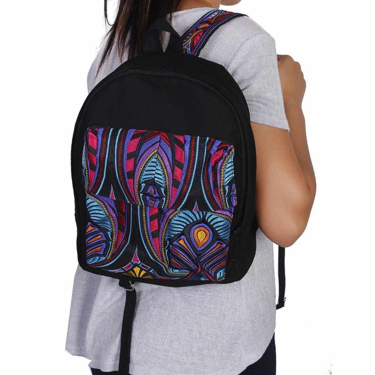 Tahj Embroidered Backpack - Thailand