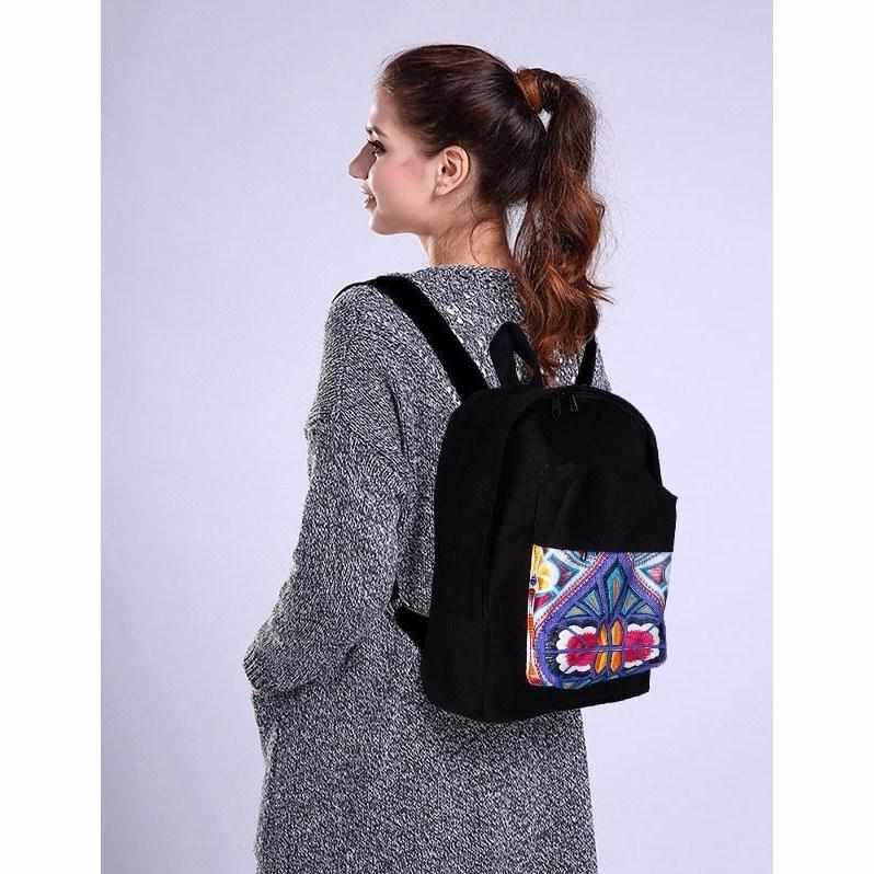 Tahj Embroidered Backpack - Thailand