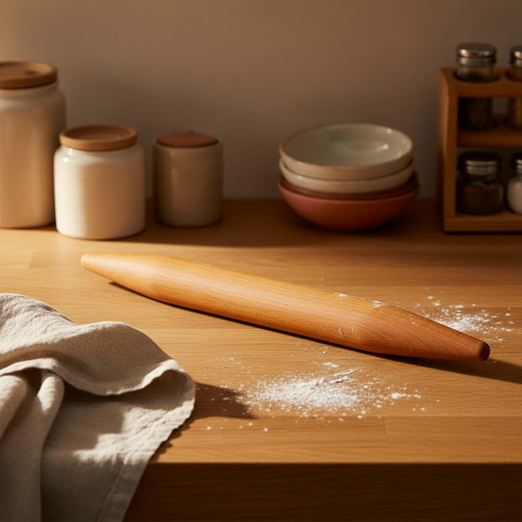 Teak Rolling Pin