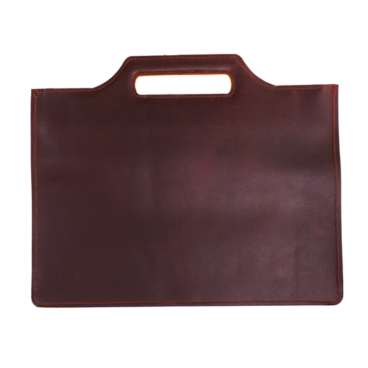 The Commuter Slim Leather Briefcase