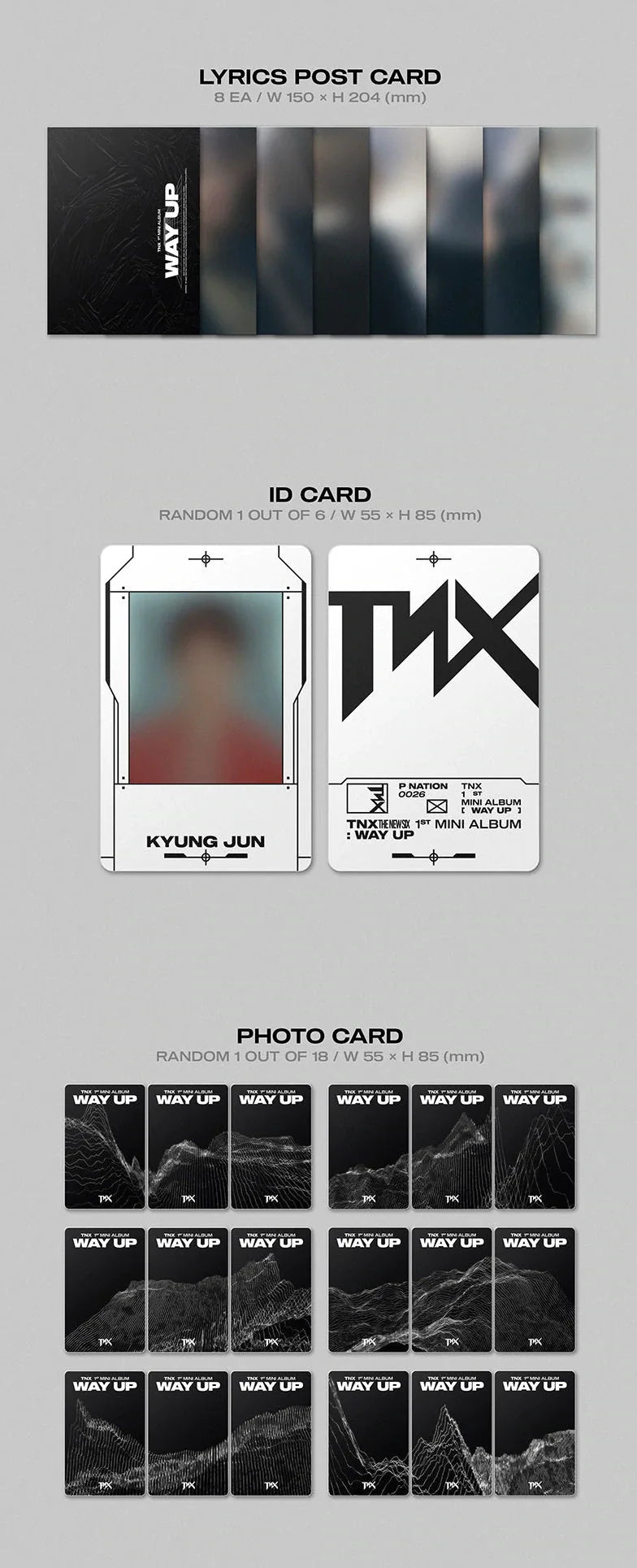 Tnx - 1st Mini Album Way Up