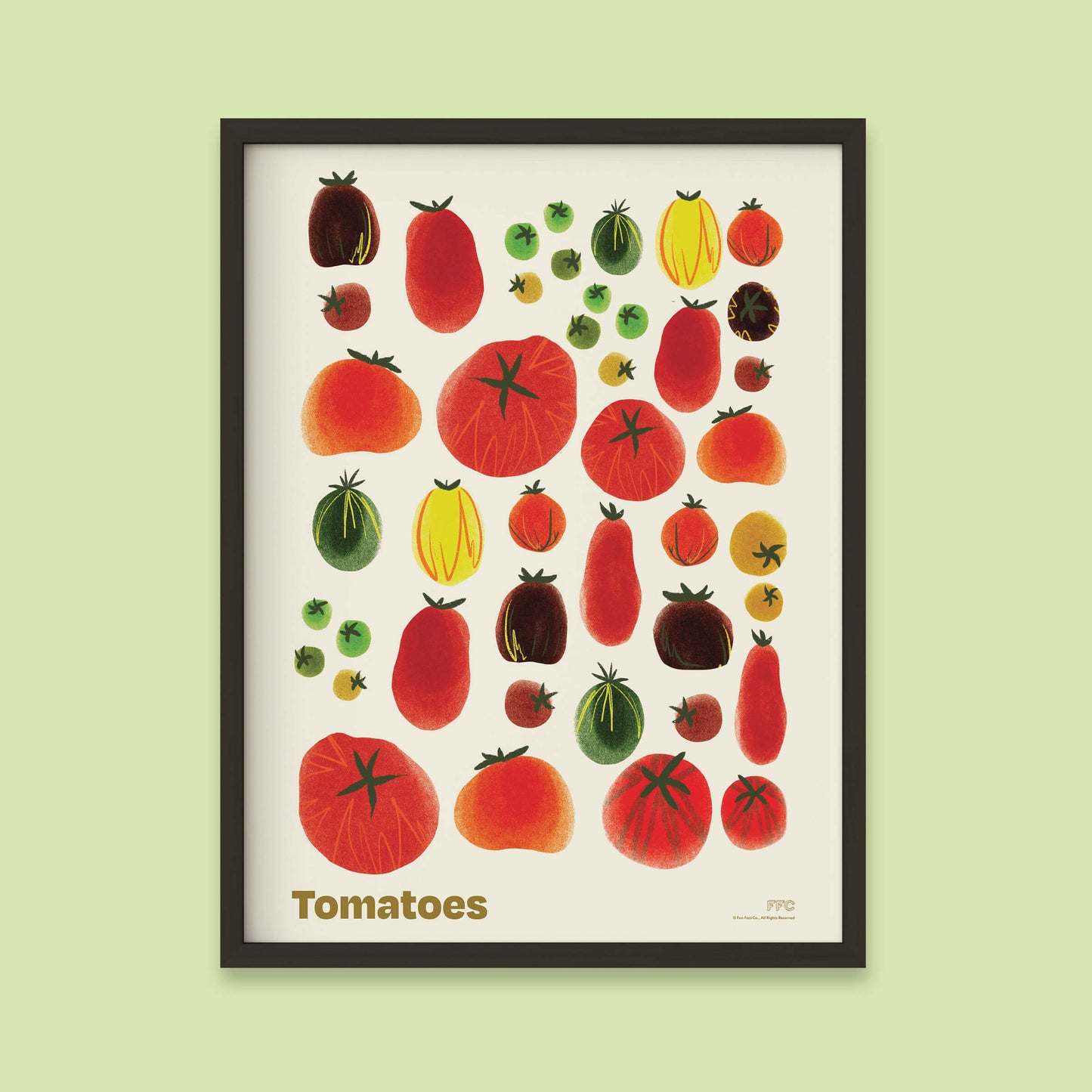 Tomato Family Reunion Giclée Print