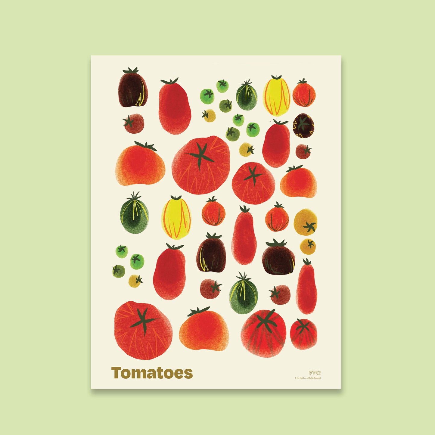 Tomato Family Reunion Giclée Print