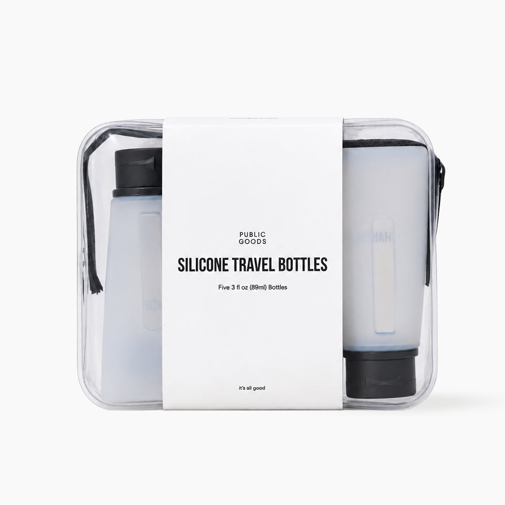 Silicone Travel Bottles Refill Kit