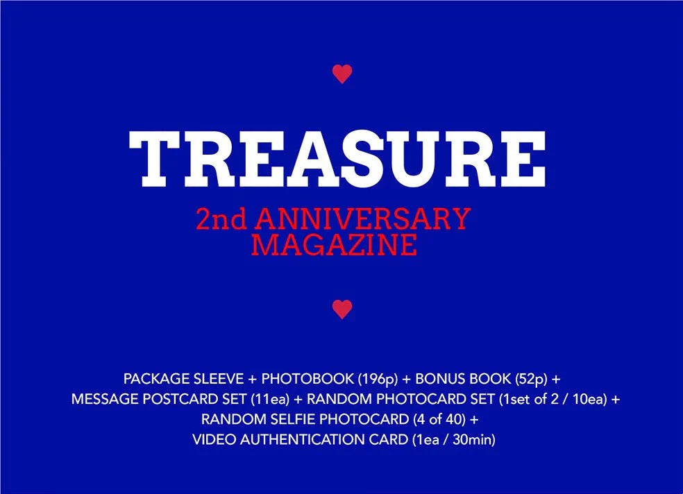 Treasure 2nd Anniversary Magazine