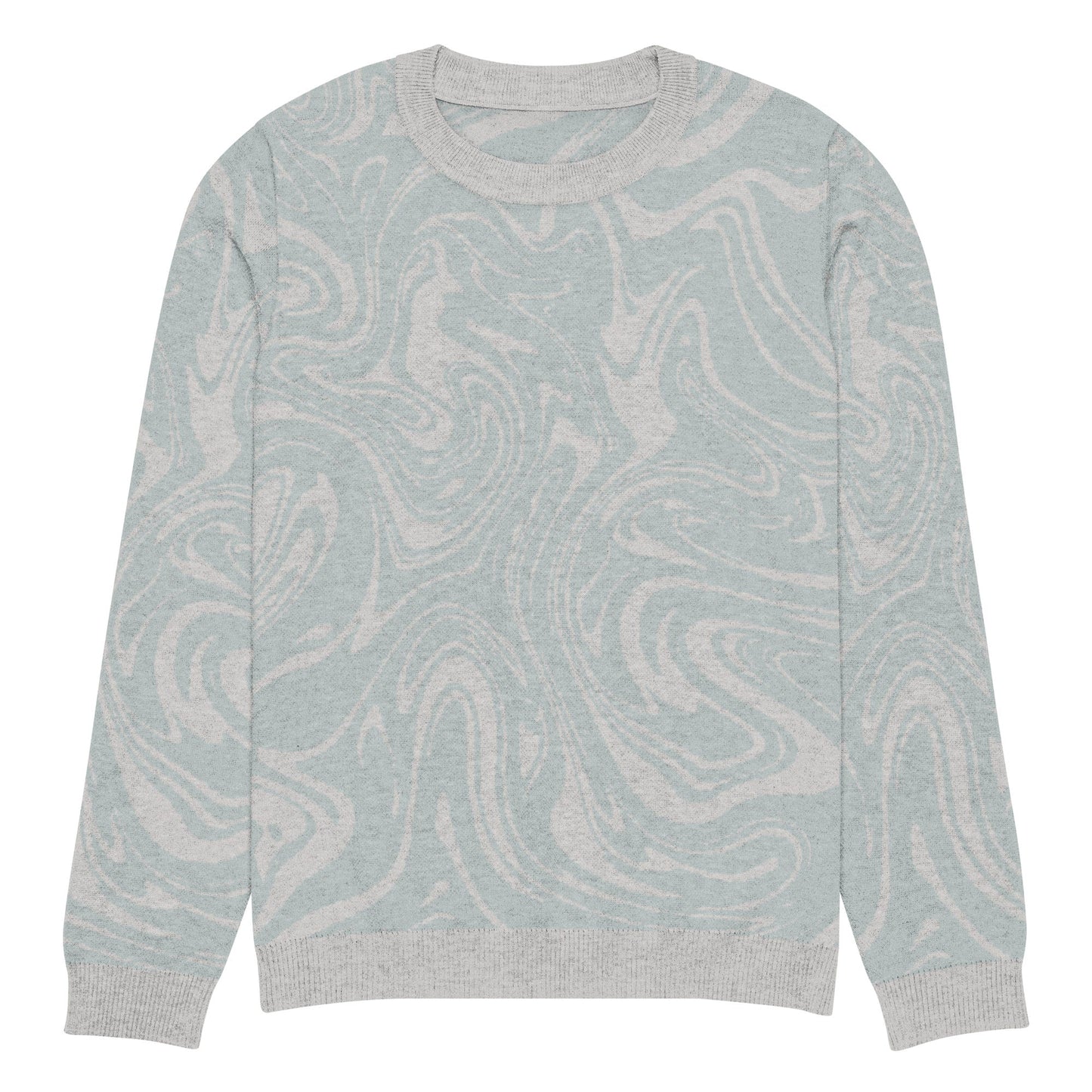 Tidal Drift Knit Crew – Coastal-Inspired Men’s Autumn Sweater