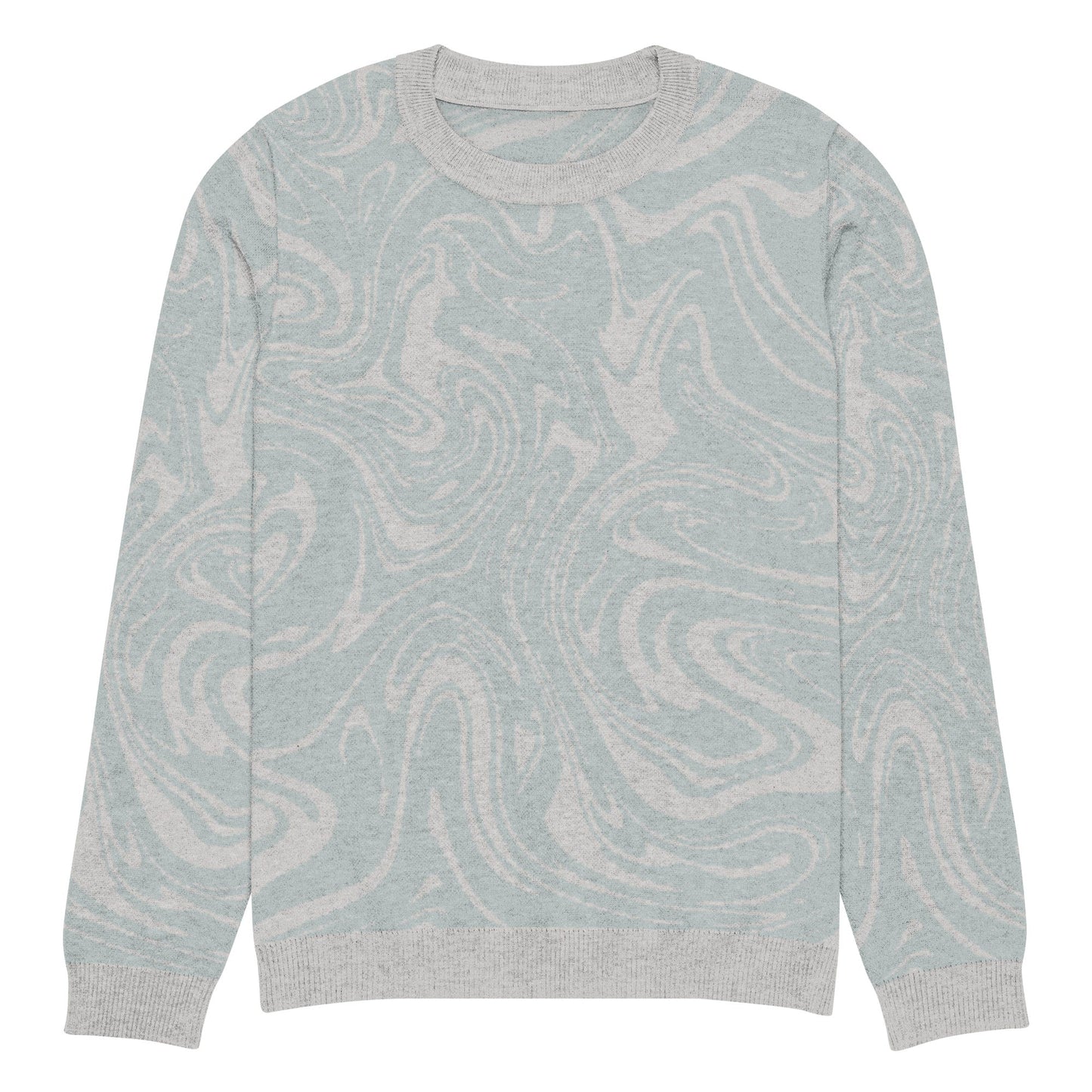 Tidal Drift Knit Crew – Coastal-Inspired Men’s Autumn Sweater