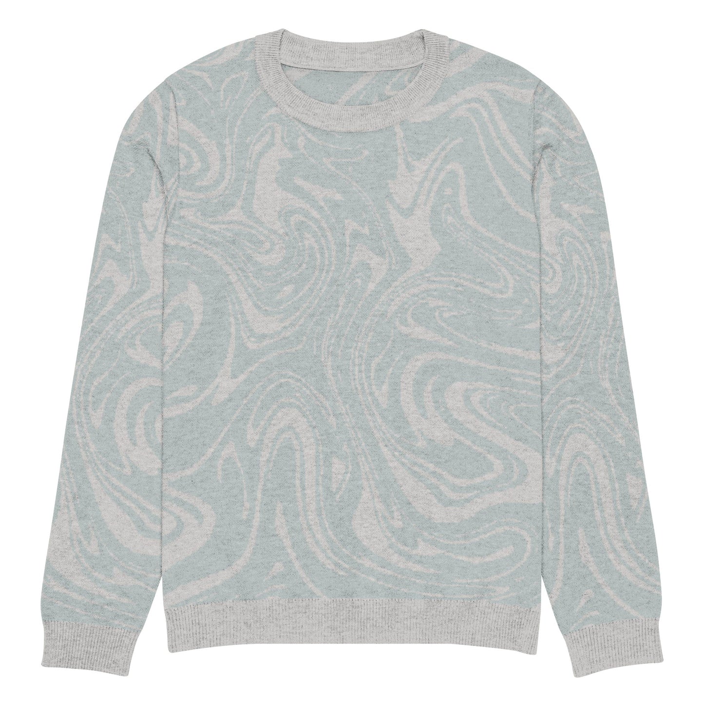 Tidal Drift Knit Crew – Coastal-Inspired Men’s Autumn Sweater