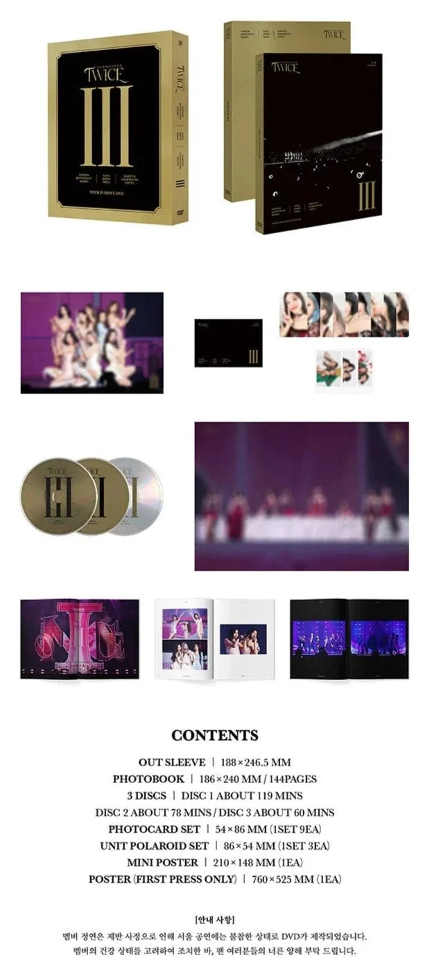 Twice - Twice 4th World Tour [â…¢] In Seoul DVD & Blu-Ray