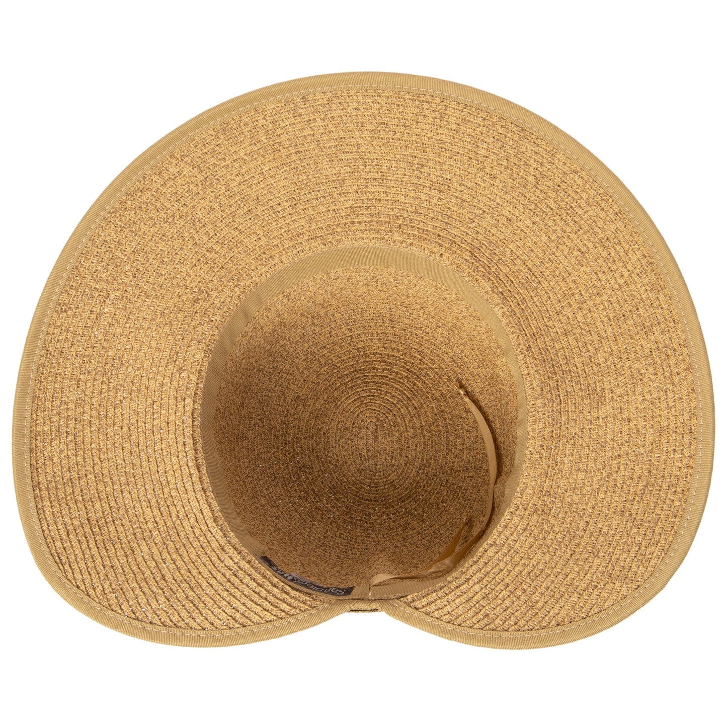Women's Ultrabraid Round Crown Face Saver Sun Hat with Grosgrain Ribbon and Velcro Back Closure