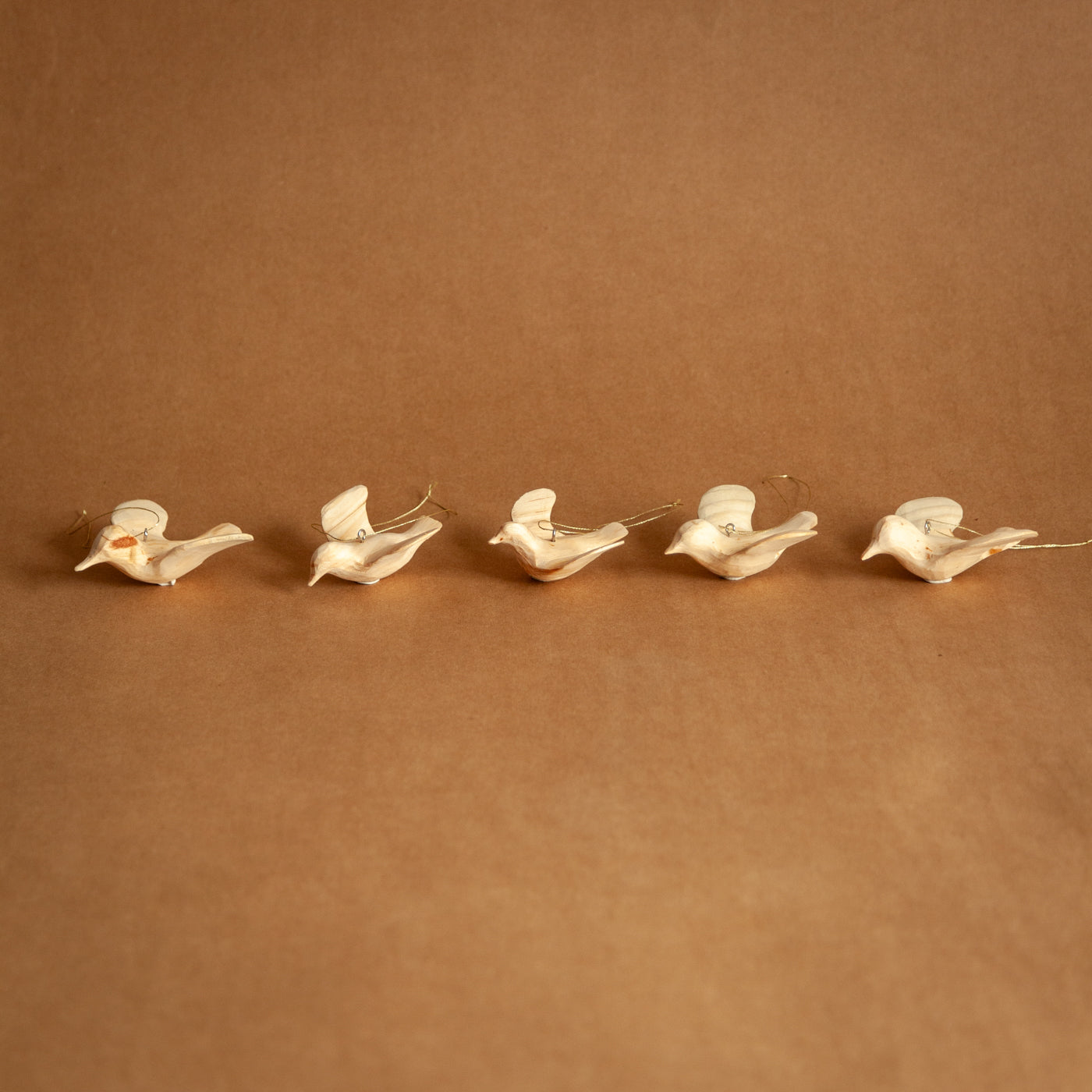 Wooden Sunbird Ornament