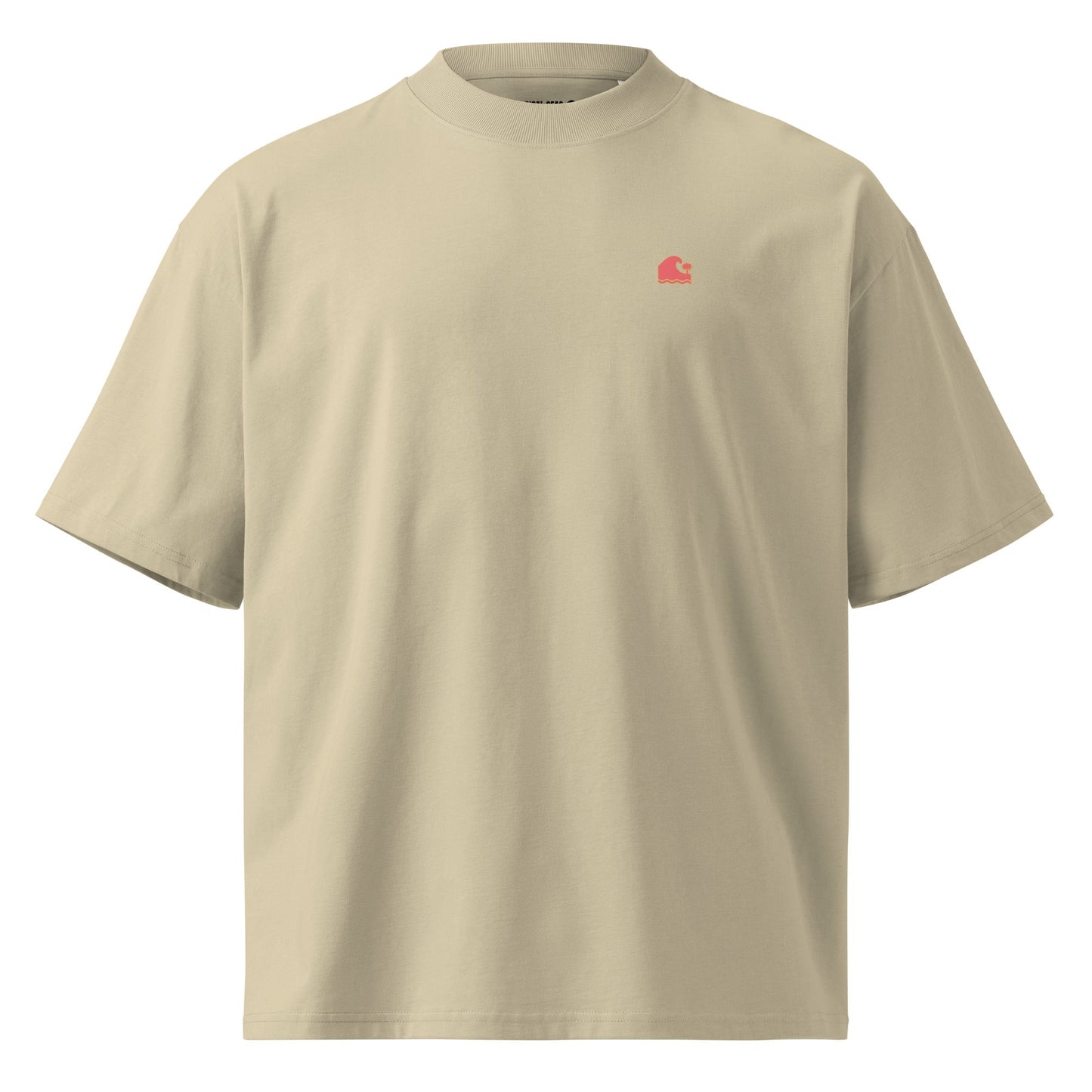 Tropical Bay Breeze Cocktail Shirt – Oversized Organic Cotton Beach Tee