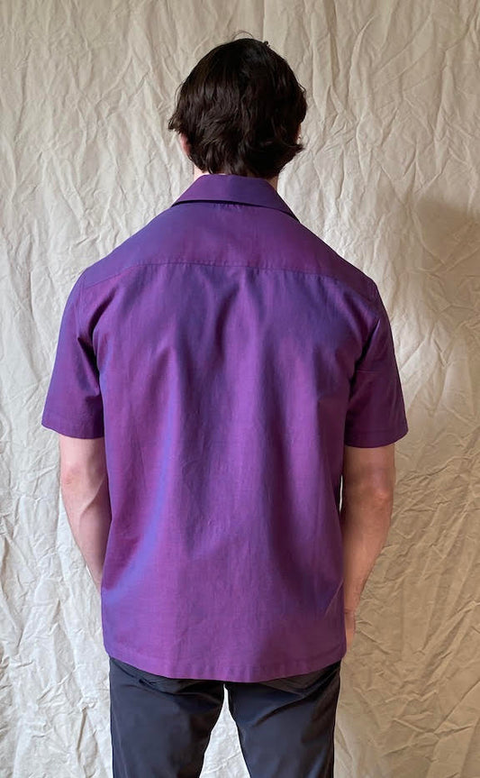 Plum Handloom Shirt