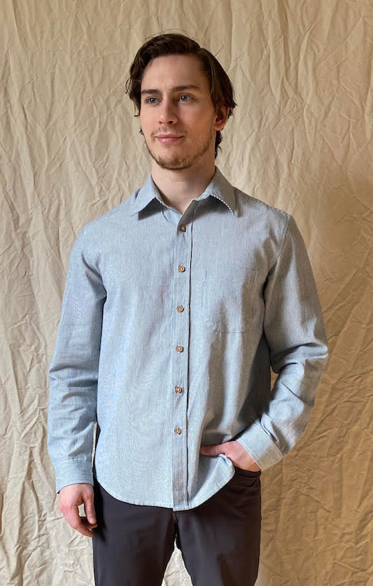 Ticking Long Sleeve Shirt