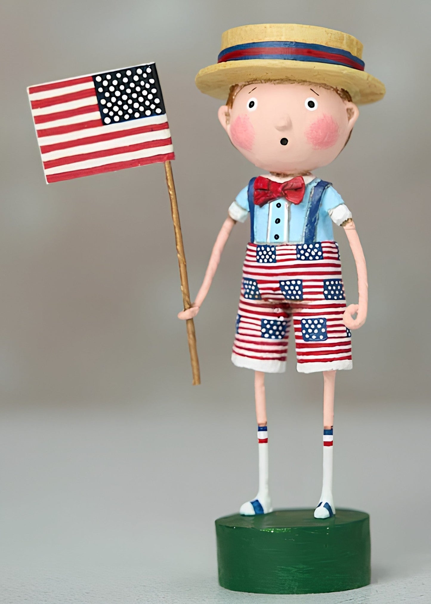 Sammie's Stars & Stripes Patriotic Lori Mitchell Figurine