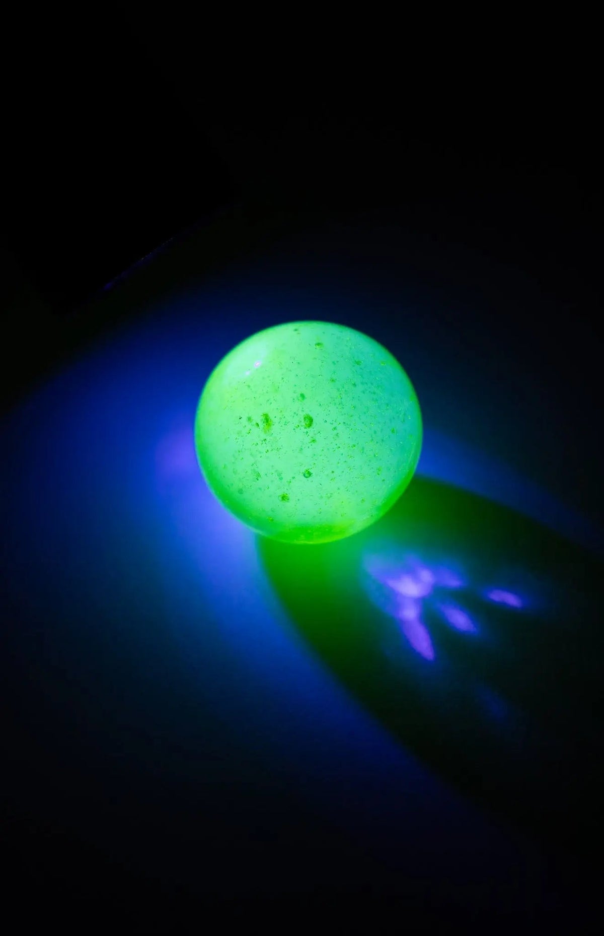 Uranium Glass Ball (Imperfect)