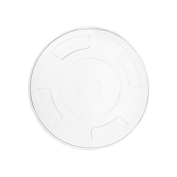96-Series PLA flat lid - Straw Hole (QTY:1000)