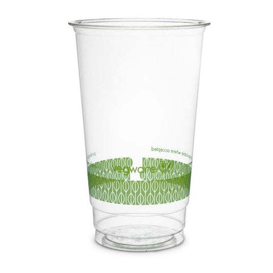 Vegware 24oz PLA Cold Cup 96-Series Compostable (QTY 1000), SKU R700Y-G
