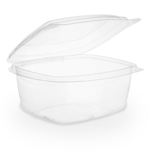 Vegware Hinged Deli Container 16oz PLA Compostable (QTY 300), SKU VHD-16