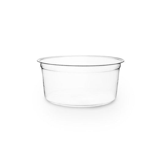 Vegware PLA Round Deli Container 12oz Compostable (QTY 500), SKU CF-DC-12