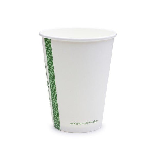 Vegware 12oz White Hot Cup 89-Series (QTY 1000), SKU LV-12G