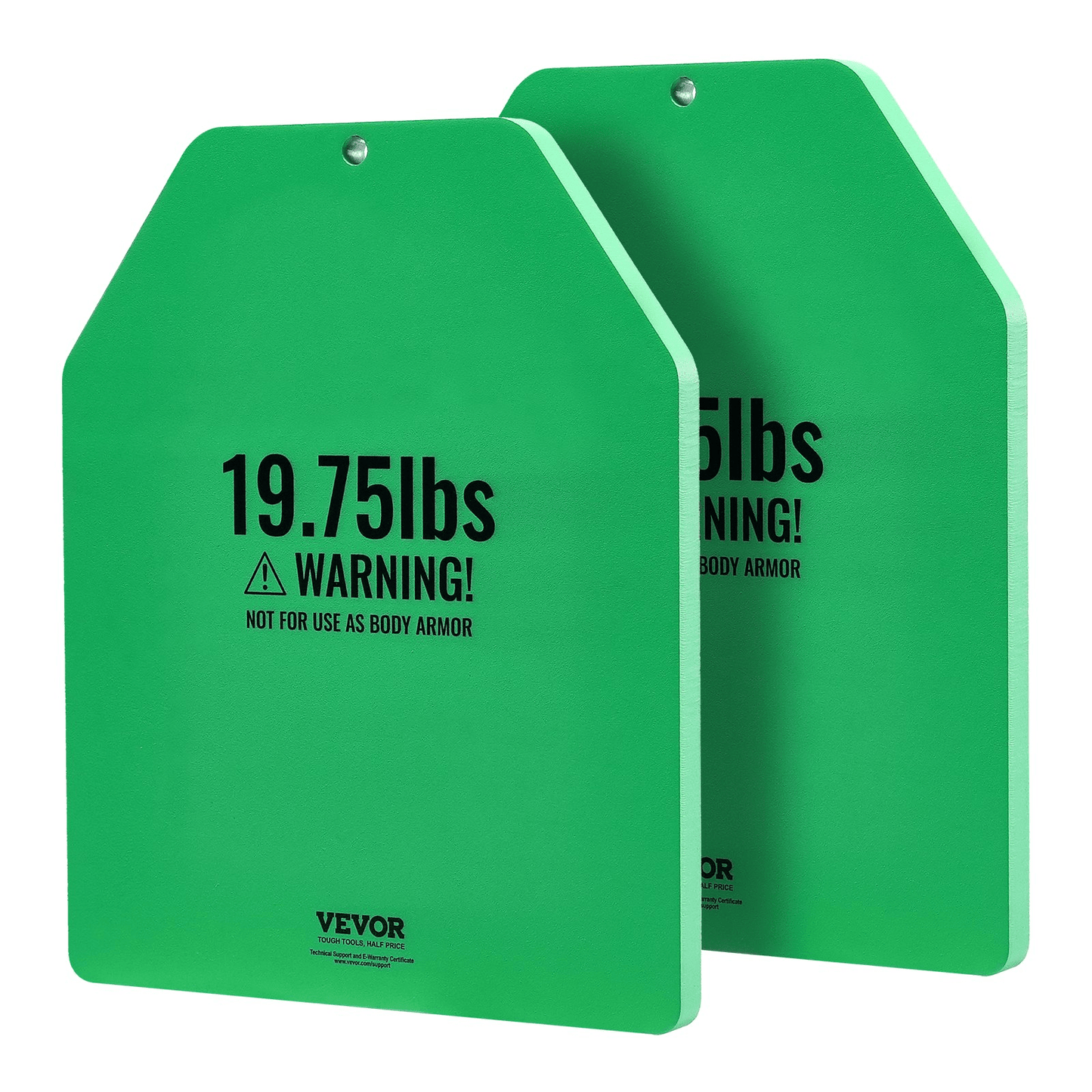 VEVOR Weight Vest Plates for Strength Training Running Workout 2x19.75 LB Plates - Osadia Concept Store