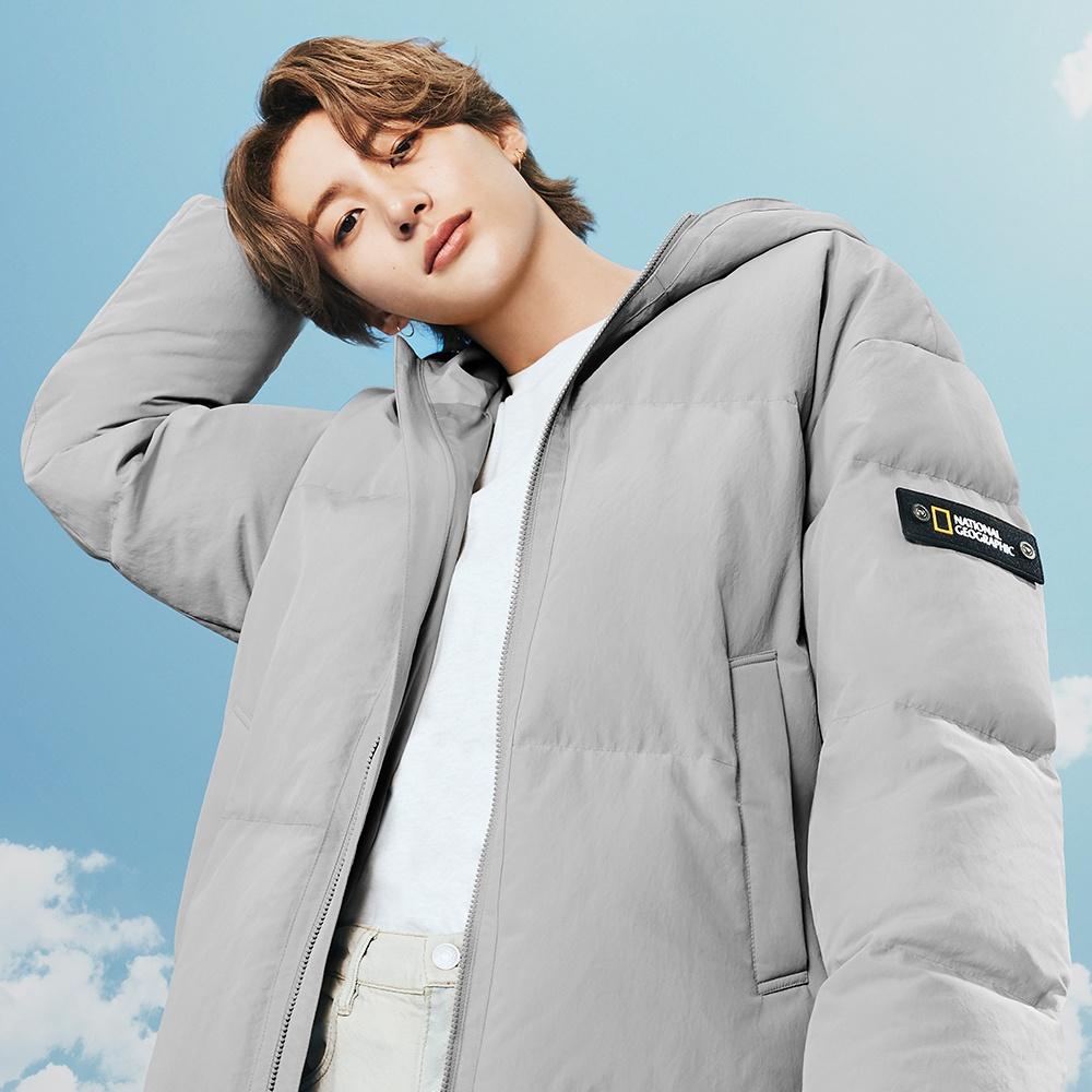 Riize 24Fw Heron Collection - Hooded Heron Goose Down Jumper Lichen Khaki