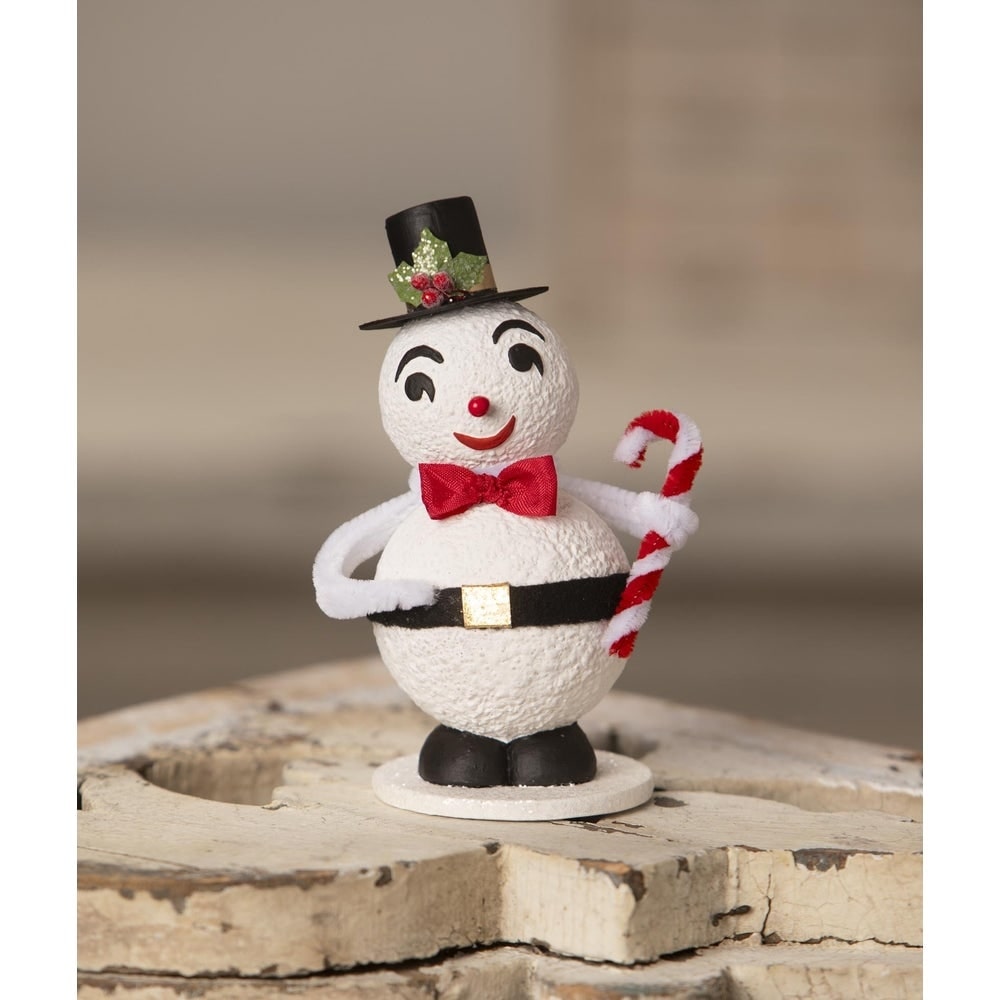 Vintage Jolly Snowman by Bethany Lowe Designs