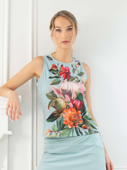 AUDREY PERFORMANCE TANK | Eco-Friendly Athletic Top