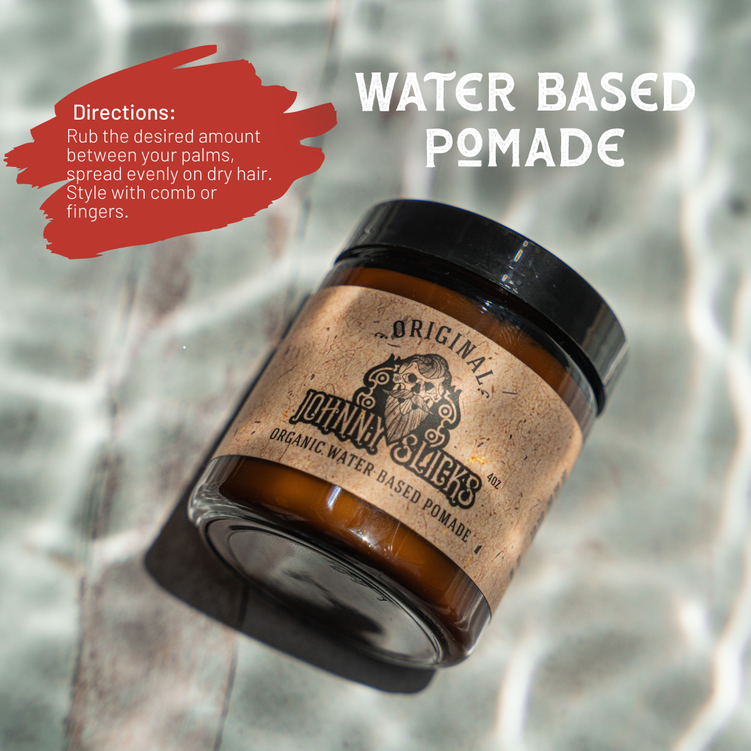 Organic Water Based Pomade - Osadia Concept Store