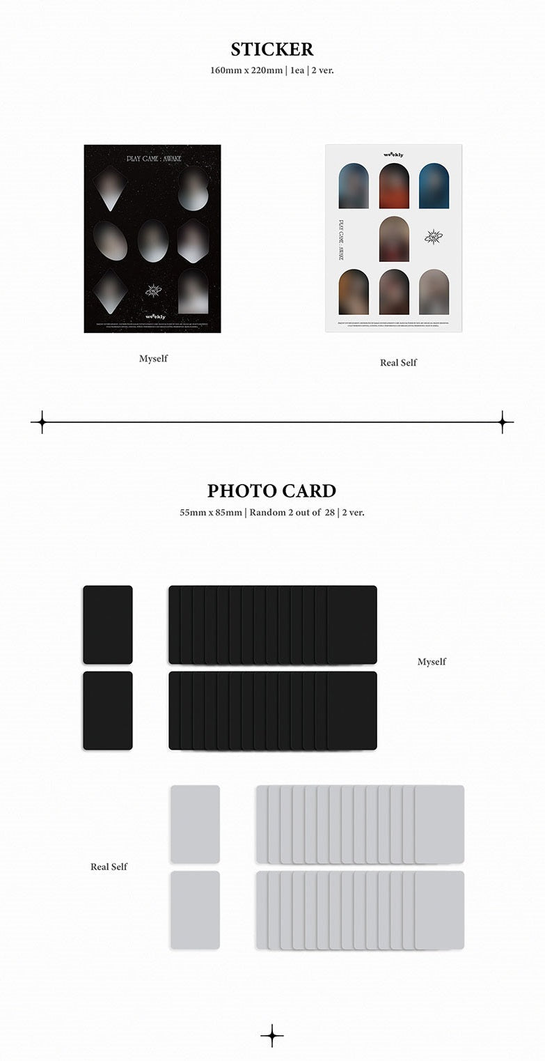 Weeekly - 1st Single Album Play Game Awake