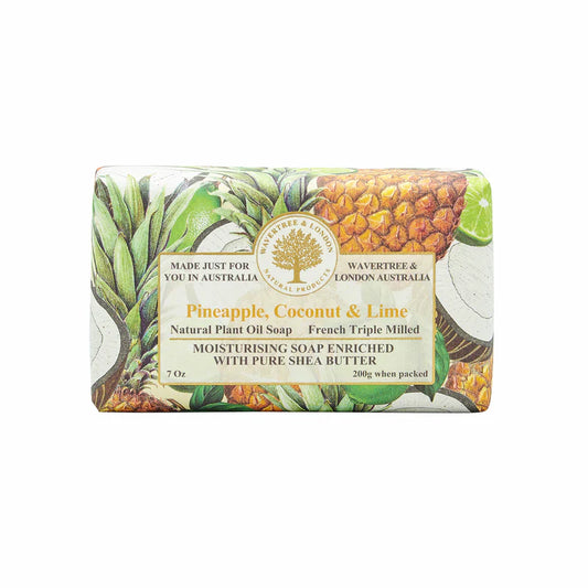 Wavetree & London Pineapple, Coconut & Lime French Triple Milled Soap 7oz
