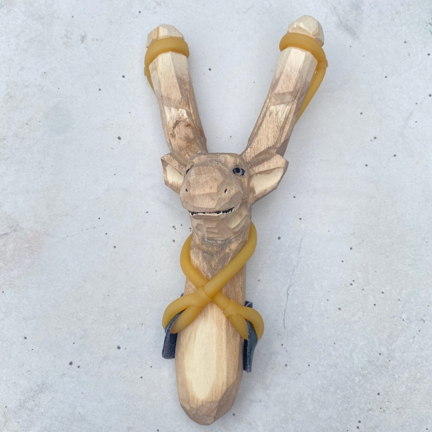 Wooden Toy | Animal Slingshot