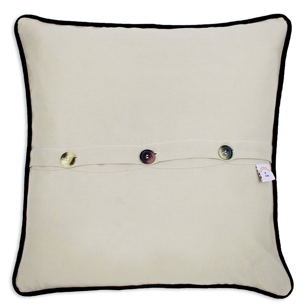 Wyoming Hand-Embroidered Pillow