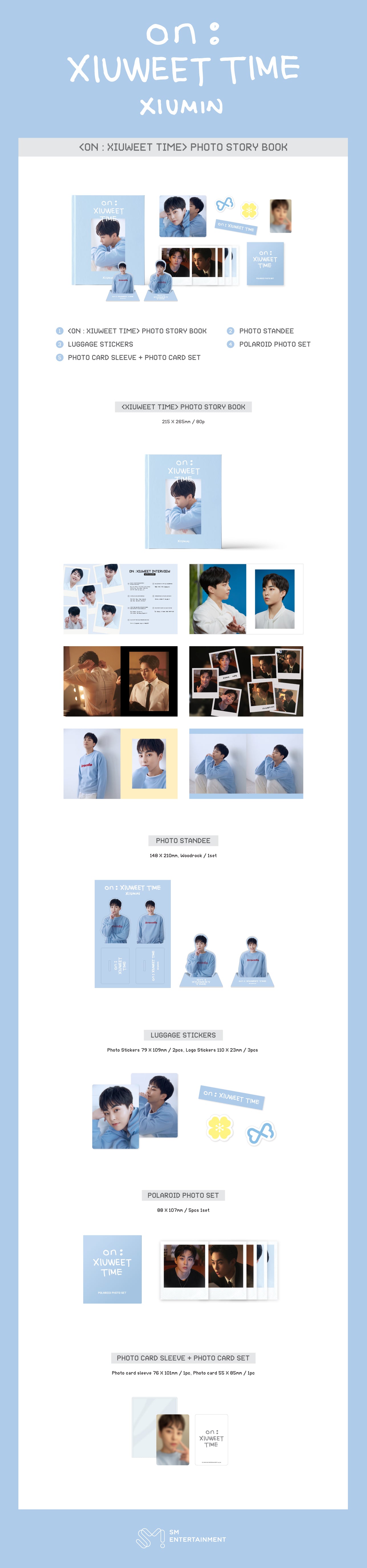 Official XIUmin On : XIUweet Time Photo Story Book