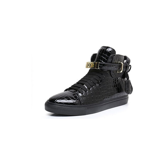 Sovereign High-Top Luxe Sneakers